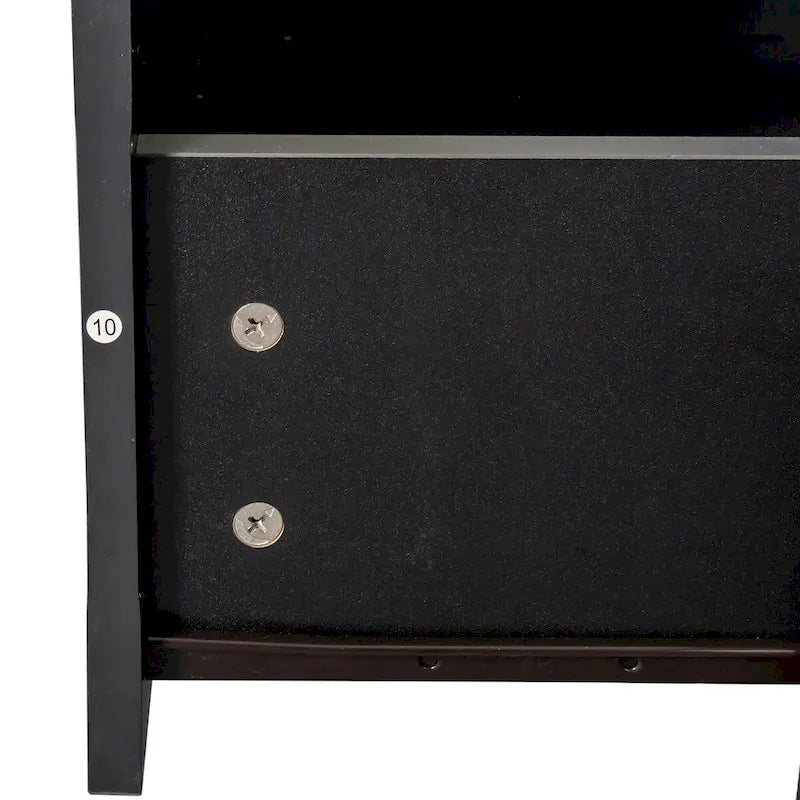 Modern minimalist TV cabinet 80 inch TV stand, open locker