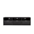 Modern minimalist TV cabinet 80 inch TV stand, open locker
