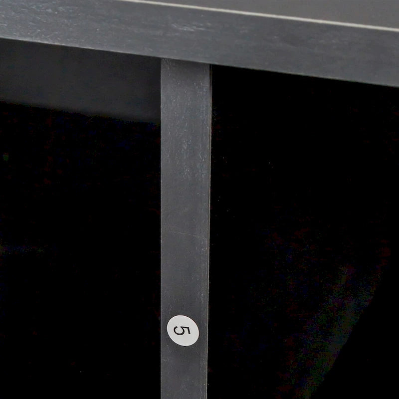 Modern minimalist TV cabinet 80 inch TV stand, open locker