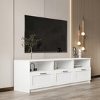 Modern minimalist TV cabinet 80 inch TV stand, open locker