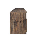 Modern minimalist TV cabinet 80 inch TV stand, open locker