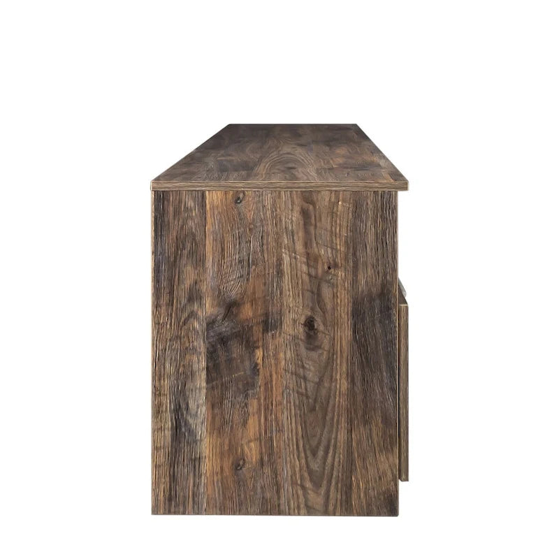 Modern minimalist TV cabinet 80 inch TV stand, open locker