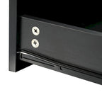 Rotating Coffee Table with 2 Drawers