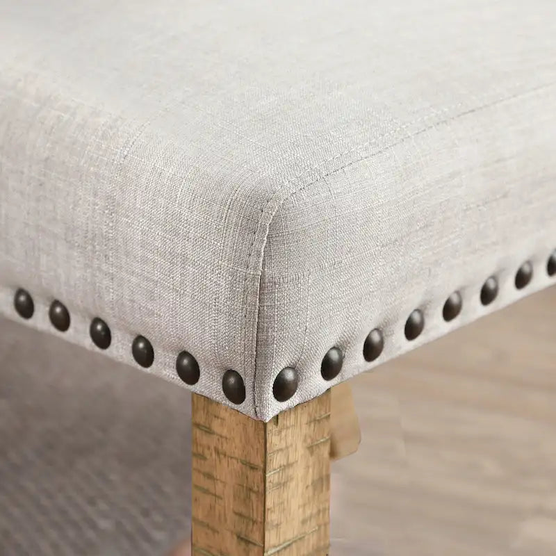 Canley Rustic Pine Wood 7-Piece Dining Table Set by Furniture of America