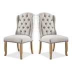 Canley Rustic Pine Wood 7-Piece Dining Table Set by Furniture of America