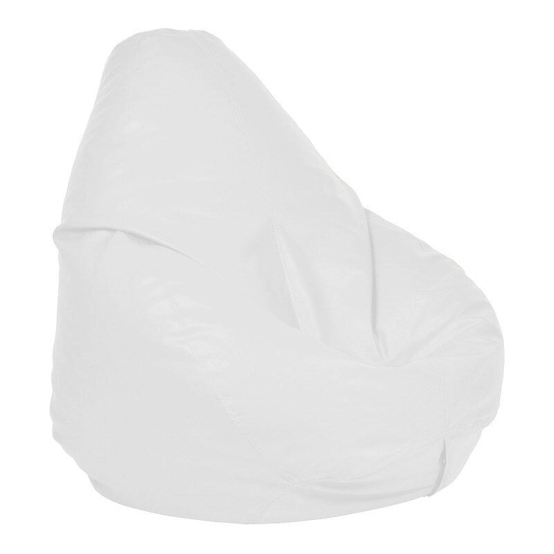 Leatherette Bean Bag Cover Filling Not Included, Ideal for Children and Teenagers by Ample Decor