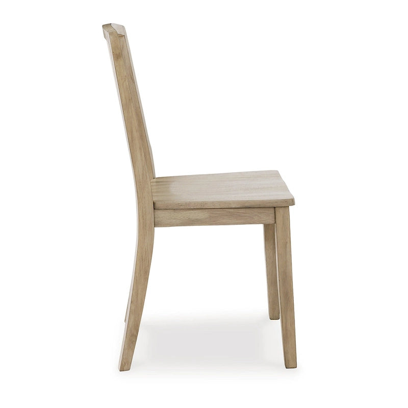 Signature Design by Ashley Gleanville Light Brown Dining Chair - 17W x 21D x 38H