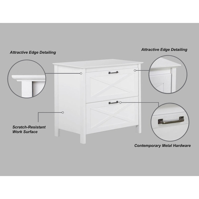 Saint Birch 2-Drawer File Cabinet