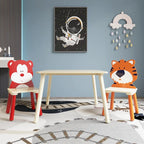 3 Pieces Toddler Table and Chair Set