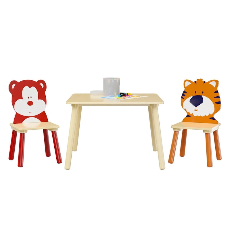 3 Pieces Toddler Table and Chair Set