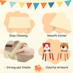 3 Pieces Toddler Table and Chair Set