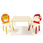 3 Pieces Toddler Table and Chair Set