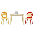 3 Pieces Toddler Table and Chair Set