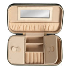 Household Essentials Fabric Travel Jewelry Organizer Box - 7.1L x 3.9W x 2.0H