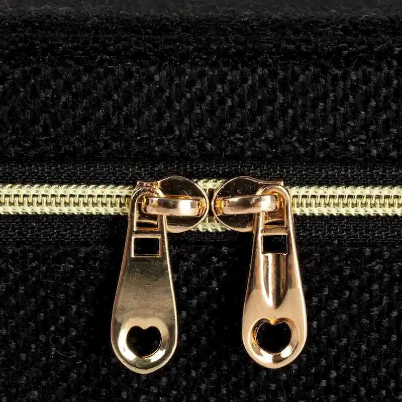 Household Essentials Fabric Travel Jewelry Organizer Box - 7.1L x 3.9W x 2.0H