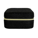 Household Essentials Fabric Travel Jewelry Organizer Box - 7.1L x 3.9W x 2.0H