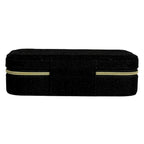 Household Essentials Fabric Travel Jewelry Organizer Box - 7.1L x 3.9W x 2.0H