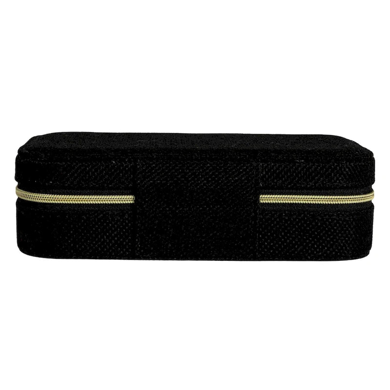 Household Essentials Fabric Travel Jewelry Organizer Box - 7.1L x 3.9W x 2.0H