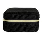 Household Essentials Fabric Travel Jewelry Organizer Box - 7.1L x 3.9W x 2.0H