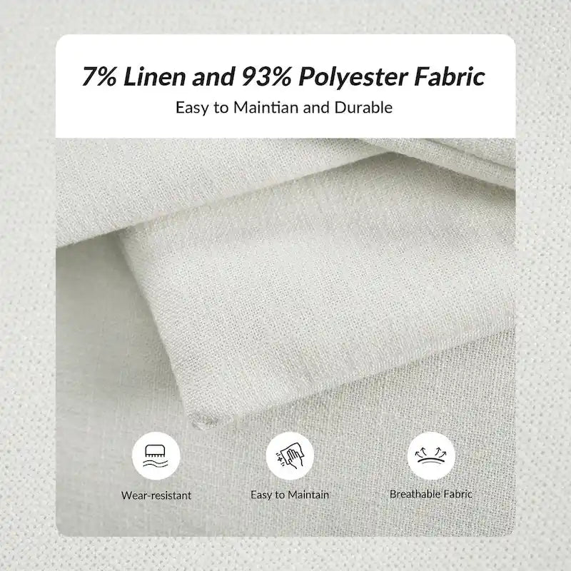 Antonio Transitional 83.5 Slipcovered Sofa with Curved Back by HULALA HOME