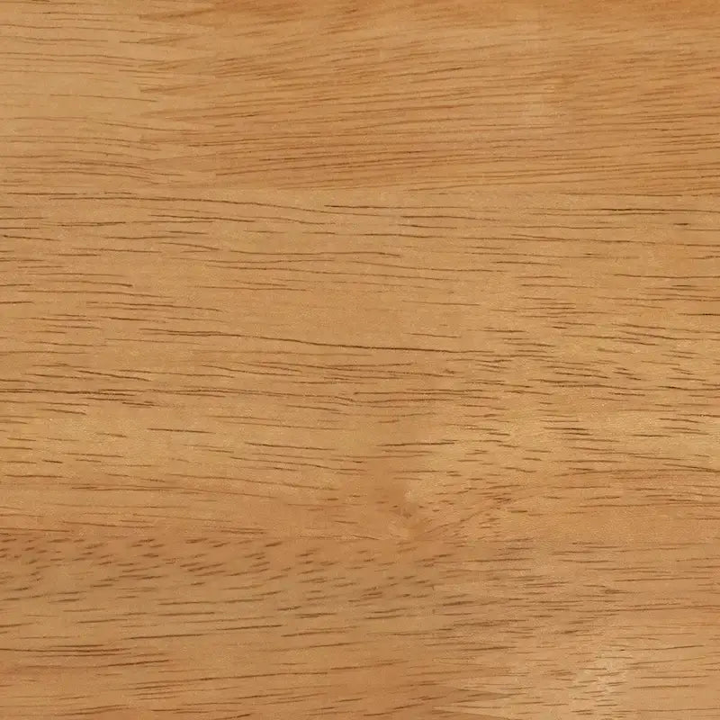 Jaiana Mid-Century Grey Fabric and Oak Brown Wood Queen Size Bed